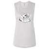 Ladies' Bella Flowy Scoop Muscle Tank Thumbnail