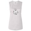Ladies' Bella Flowy Scoop Muscle Tank Thumbnail