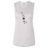 Ladies' Bella Flowy Scoop Muscle Tank Thumbnail