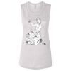 Ladies' Bella Flowy Scoop Muscle Tank Thumbnail