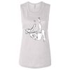 Ladies' Bella Flowy Scoop Muscle Tank Thumbnail