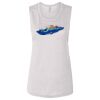 Ladies' Bella Flowy Scoop Muscle Tank Thumbnail
