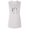 Ladies' Bella Flowy Scoop Muscle Tank Thumbnail