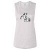 Ladies' Bella Flowy Scoop Muscle Tank Thumbnail