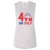 Ladies' Bella Flowy Scoop Muscle Tank Thumbnail