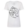 Next Level The Ideal V T-Shirt Thumbnail